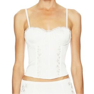 NEW - Emberly Bustier in White